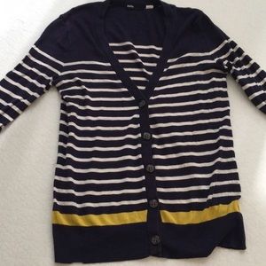 3/$25 BDG Blue Cardigan w/ Stripes Size M